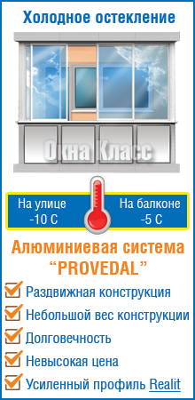 Холодное остекление балкона
